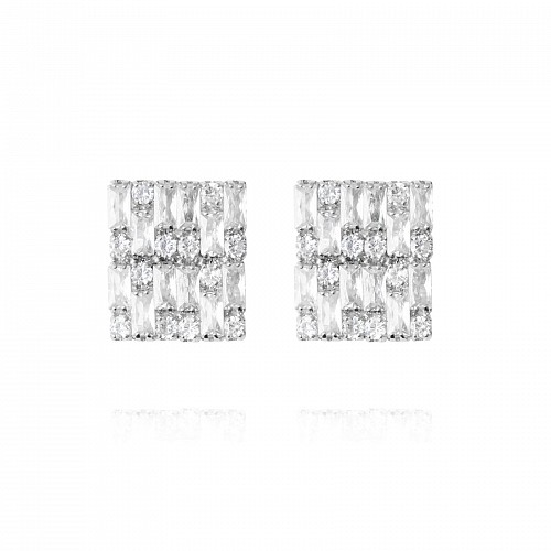 Evelyne Earrings Crystal by Caroline Svedbom