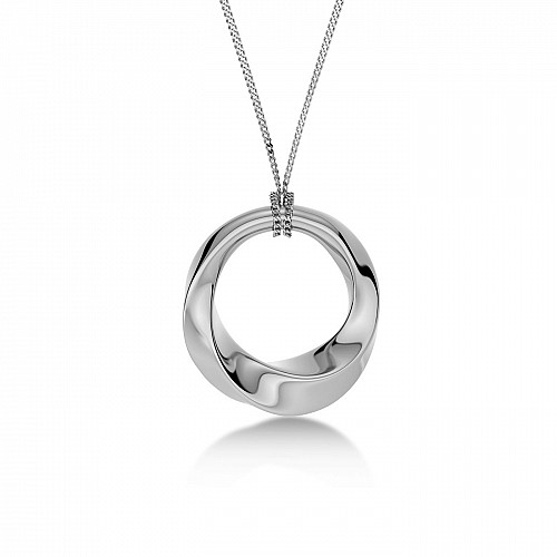 Helix Necklace L Steel by Edblad