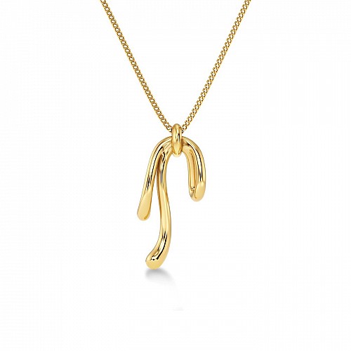 Lace Necklace Gold by Edblad